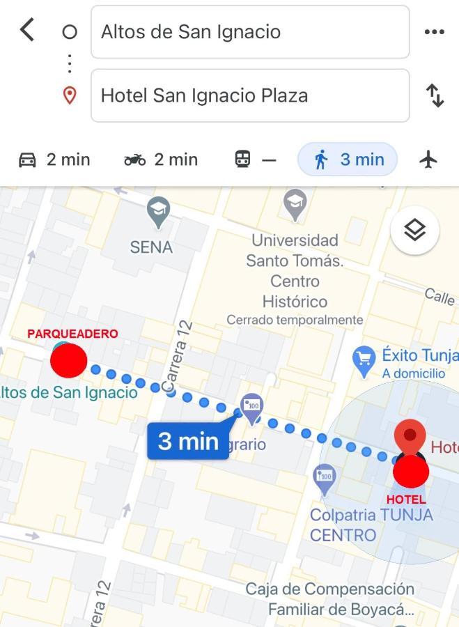 Hotel San Ignacio Plaza Tunja Esterno foto